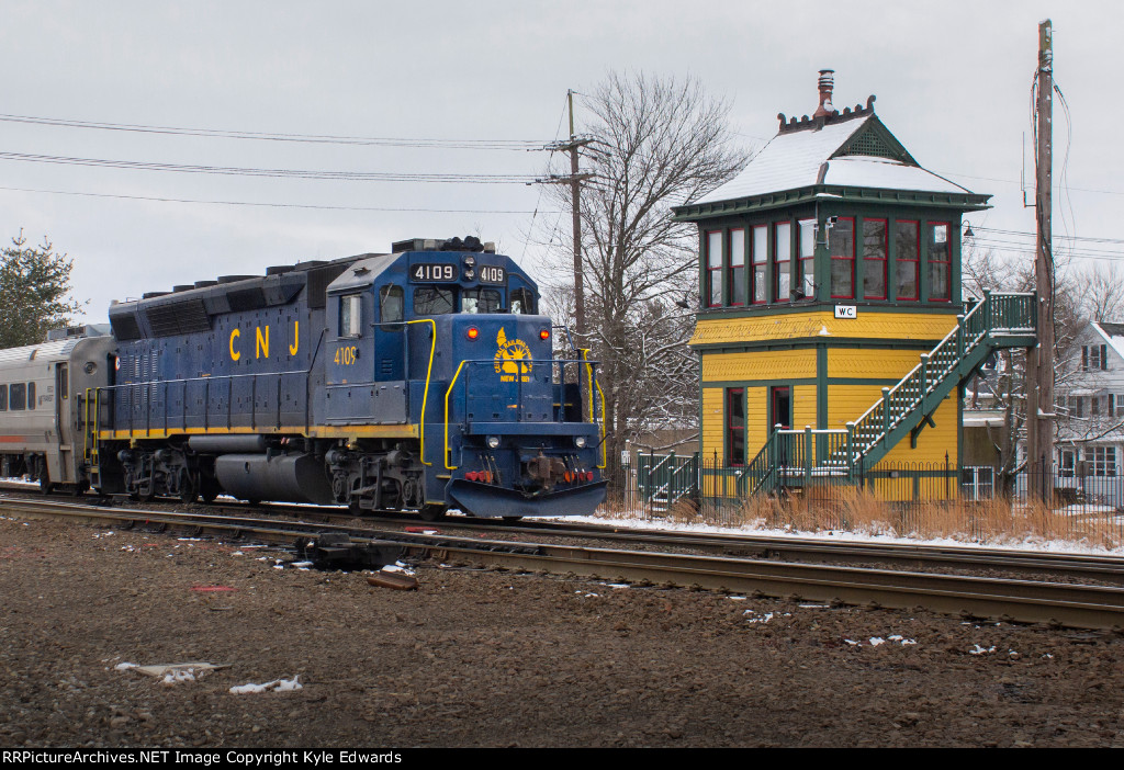 NJT GP40PH-2 #4109 "CNJ"